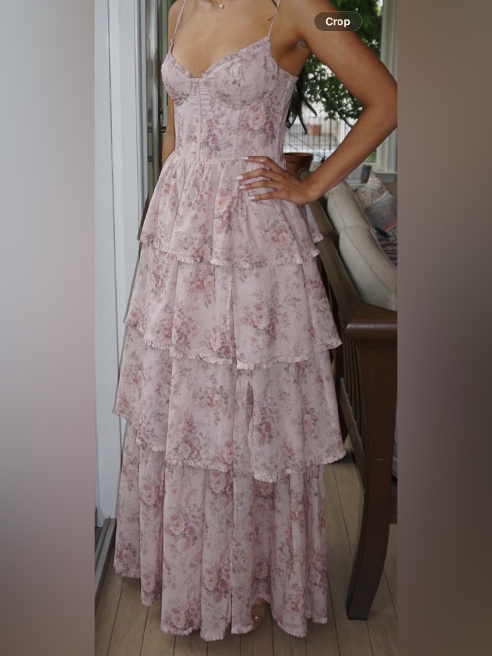 V. Chapman Caterina Ruffle Dress